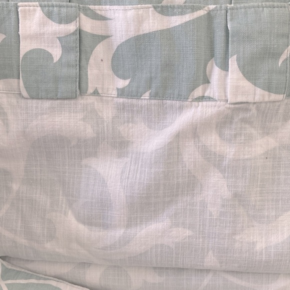 Tahari Cotton Patterned Curtains (2 Panels) - Picture 3 of 3